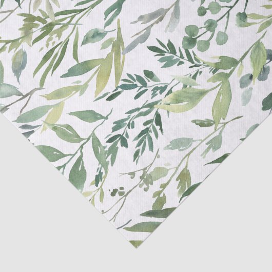 Winter Greenery | Tissuepapier (Detail)