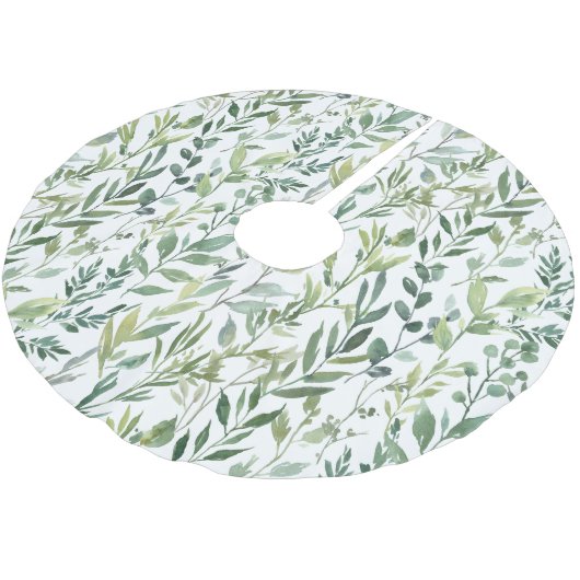 Winter Greenery | Vakantie Kerstboom Rok (Gekanteld)