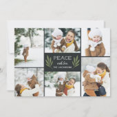 Winter Greenery | Vakantieknopkaart Feestdagenkaart (Voorkant)