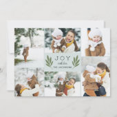 Winter Greenery | Vakantieknopkaart Feestdagenkaart (Voorkant)