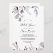 Winter Greenery Vrijgezellenfeest Kaart (Voorkant / Achterkant)