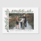 Winter Greenery White met kerstfeest (Voorkant)