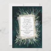 Winter Greens Dark Green foliage Kaart (Voorkant)