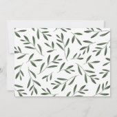 Winter Greens Joy Holiday Kaarten (Achterkant)