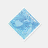 Winter Greetings. Ice dragon with antlers Servet (Hoek)