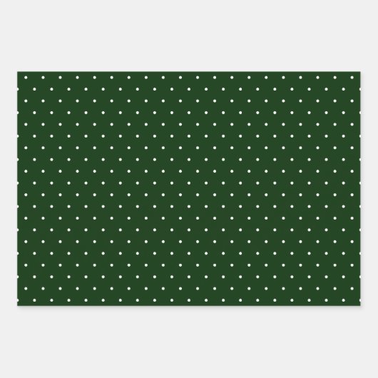 Winter groen rode en groene patronen kerst inpakpapier vel (Voorkant 3)