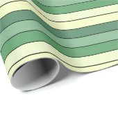 Winter Groene Gele Strepen Op Waterverf Papier (Rol Hoek)