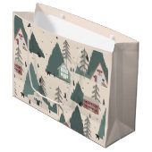 winter groot cadeauzakje (Voorkant Gekanteld)