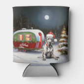 Winter Grote Deen Caravan Kerstavontuur Blikjeskoeler (Voorkant)