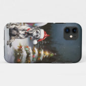 Winter Grote Deen Caravan Kerstavontuur Case-Mate iPhone Case (Achterkant (horizontaal))