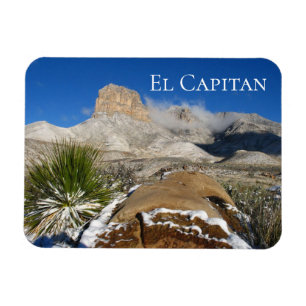 Winter, Guadalupe-bergen, El Capitan Magneet