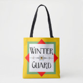 Winter Guard Gold Block Tote Bag (Voorkant)