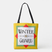 Winter Guard Gold Block Tote Bag (Achterkant)