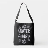 Winter Guard Snowflake Crossbody Tas (Achterkant)