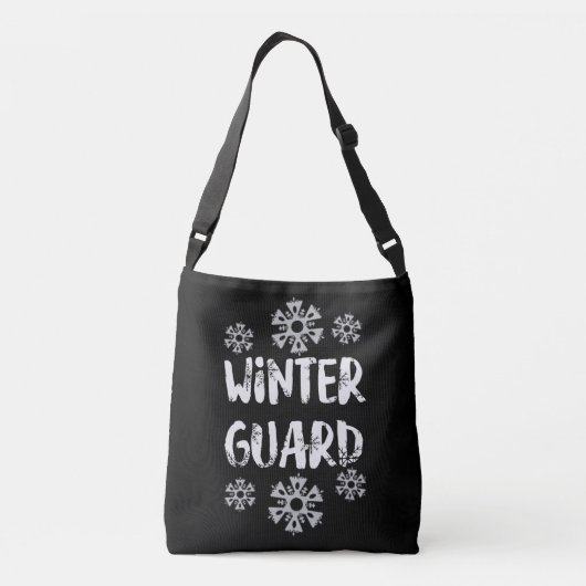 Winter Guard Snowflake Crossbody Tas (Achterkant)