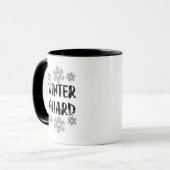 Winter Guard Snowflake Mok (Voorkant links)