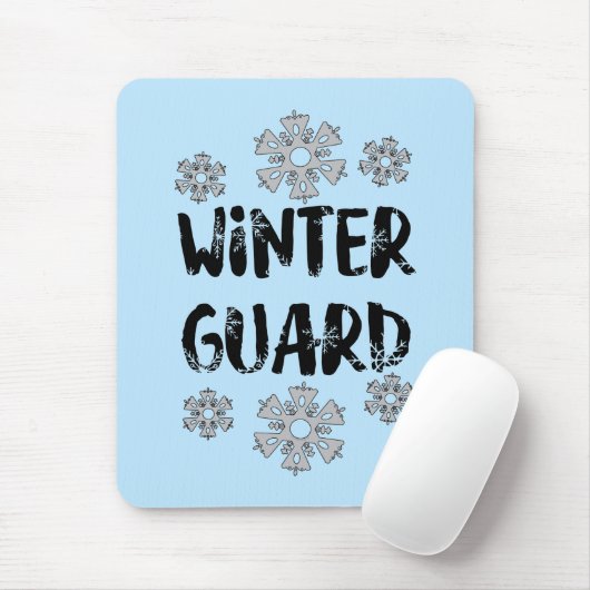Winter Guard Snowflake Muismat (Met muis)