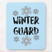 Winter Guard Snowflake Muismat (Voorkant)