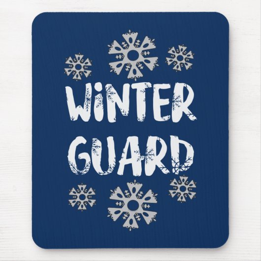 Winter Guard Snowflake Muismat (Voorkant)