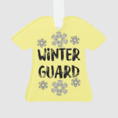 Winter Guard Snowflake Ornament (achterkant)