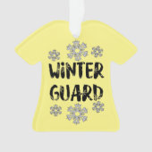 Winter Guard Snowflake Ornament (voorkant)