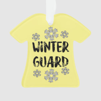 Winter Guard Snowflake Ornament