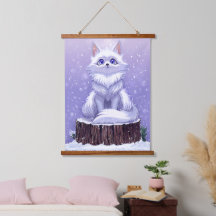 Winter Guardian: Whimsical Poolvos in het wild