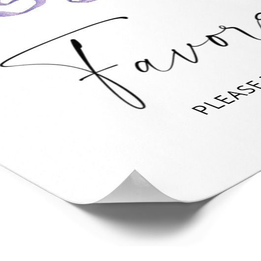 Winter - gunsten, neem een poster (Hoek)