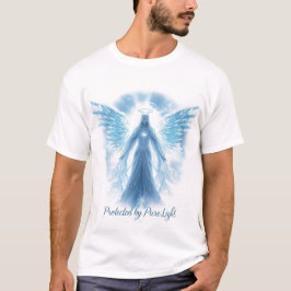 Winter Halo Guardian – Protected by Pure Light  T-shirt