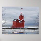 Winter Harbor Poster (Voorkant)