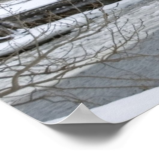 Winter Harbour Poster (Hoek)