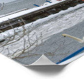 Winter Harbour Poster (Hoek)