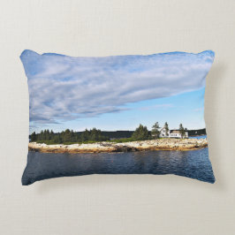 Winter Harbour-vuurtoren, Maine Accent Pillow Accent Kussen