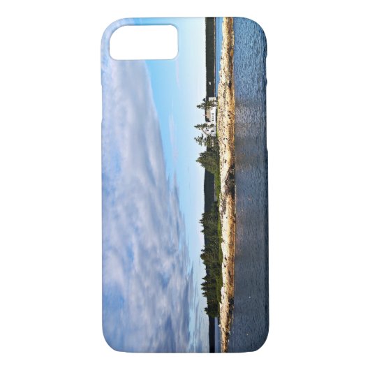 Winter Harbour-vuurtoren, Maine Case-Mate iPhone Case (Achterkant)