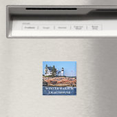 Winter Harbour-vuurtoren, Maine Magneet (Insitu (Vaatwasser))