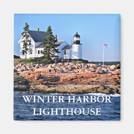 Winter Harbour-vuurtoren, Maine Magneet