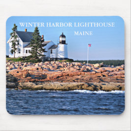 Winter Harbour-vuurtoren, Maine Muismat