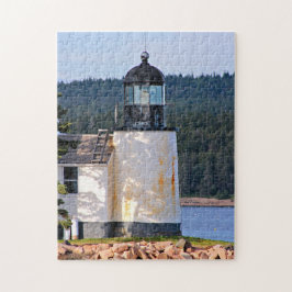 Winter Harbour-vuurtoren, Maine Puzzle Legpuzzel