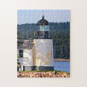 Winter Harbour-vuurtoren, Maine Puzzle Legpuzzel