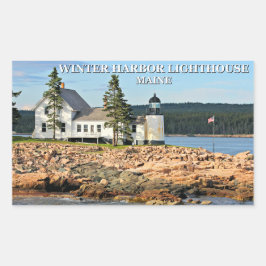 Winter Harbour-vuurtoren, Maine Stickers