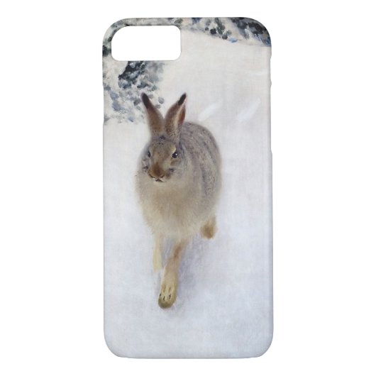 Winter Hare (Rabbit), Bruno Liljefors Case-Mate iPhone Case (Achterkant)