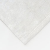 Winter Hare (Rabbit), Bruno Liljefors Fleece Deken (Hoek)