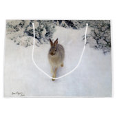 Winter Hare (Rabbit), Bruno Liljefors Groot Cadeauzakje (Voorkant)