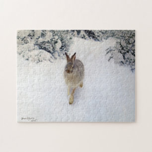 Winter Hare (Rabbit), Bruno Liljefors Legpuzzel