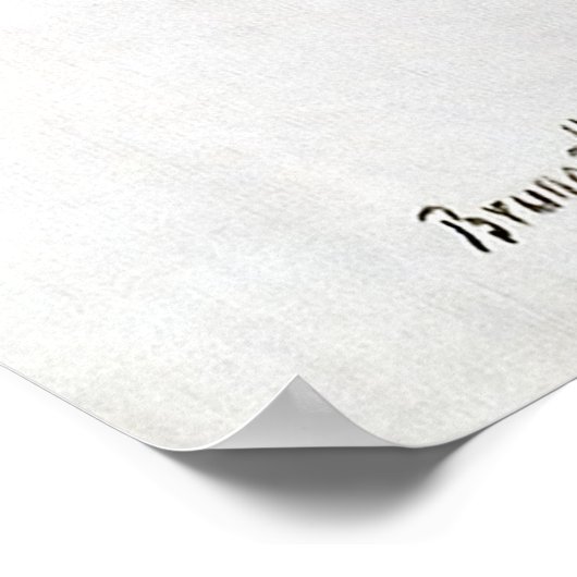 Winter Hare (Rabbit), Bruno Liljefors Poster (Hoek)