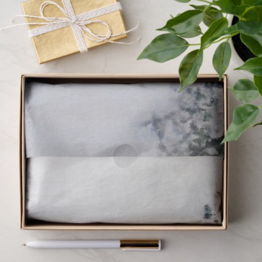 Winter Hare (Rabbit), Bruno Liljefors Tissuepapier (Geschenk)