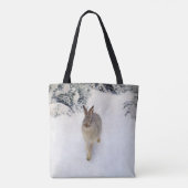 Winter Hare (Rabbit), Bruno Liljefors Tote Bag (Achterkant)