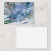 Winter Harmony, 1890-1900, ingediend door John Hen Notitiekaartje (Voorkant / Achterkant)