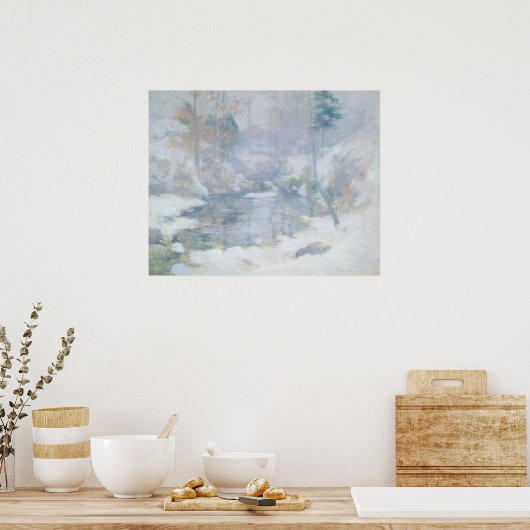 Winter Harmony - John H. Tman Fine Art Poster (Keuken)