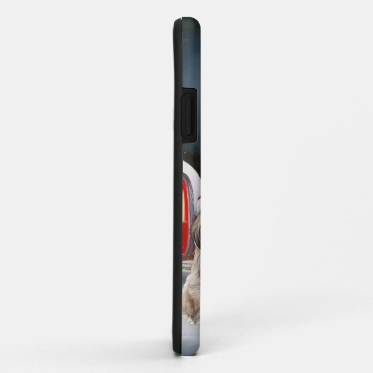 Winter Havanese Caravan Kerstavontuur Case-Mate iPhone Case (Achterkant/rechts)